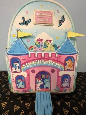 Loungefly My Little Pony Castle Mini Backpack